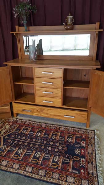 1930s Solid Rimu Sideboard