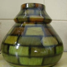 Multi-timbered wooden vase1