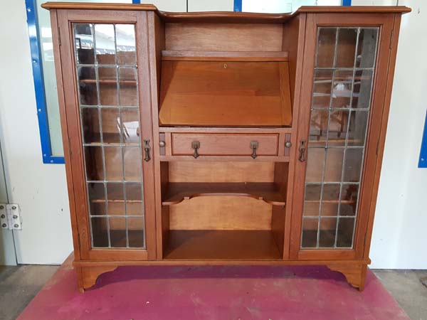 AFTER EARTHWOOD Teak china cabinet