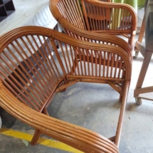 AFTER EARTHWOOD Cane chairs